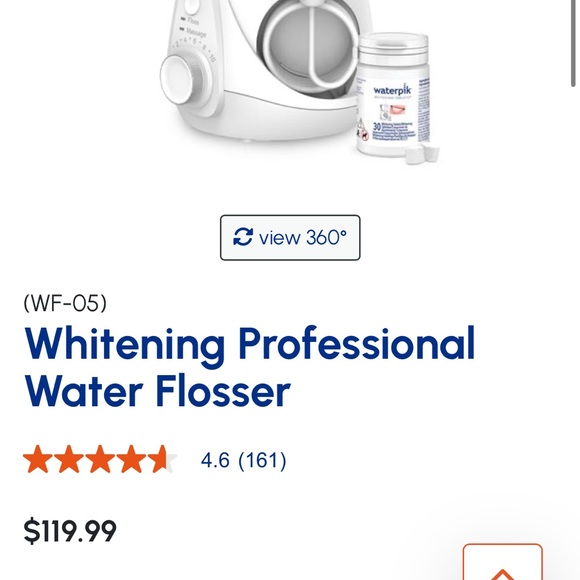 Waterpik Whitening Professional Water Flosser - Picture 2 of 4